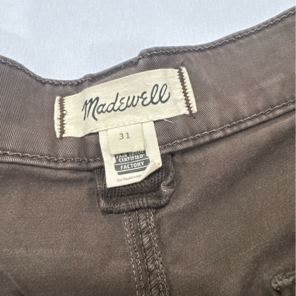 Madewell The Darted Barrel-Leg Utility Pant Size 31 - Picture 7 of 8